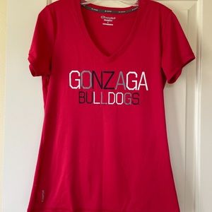 GONZAGA Bulldogs Champion Powertrain Tee – Size Large